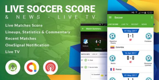 Live Soccer Score & News - Live TV