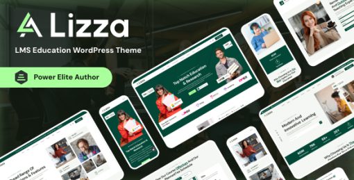 Lizza - LMS Education WordPress Theme
