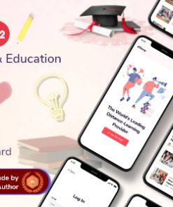 LMS Education & Online Courses Flutter App + React Next Dashboard - eDemy