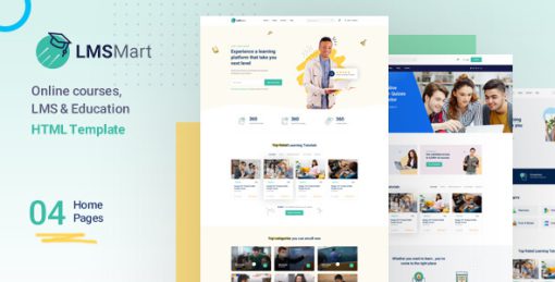 LMSMart – Education HTML Template