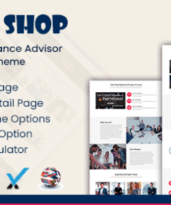 LoanShop – Loan Company & Finance Adviser WordPress Theme