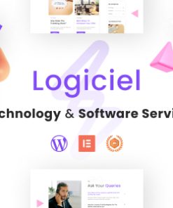 Logiciel - Technology & Software Service WordPress Landing Pages