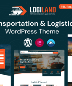 LogiLand - Transportation & Logistics WordPress Theme + RTL