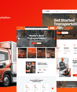 Logio - Logistics & Transportation Elementor Template Kit