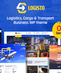 Logisto - Logistic and Cargo WordPress Theme + RTL