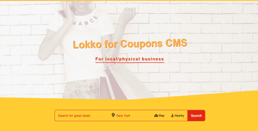 Lokko Theme for Coupons CMS