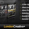 London Creative + ( Portfolio & Blog Template )