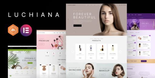 Luchiana - Cosmetics Store & Beauty Shop WooCoomerce Theme