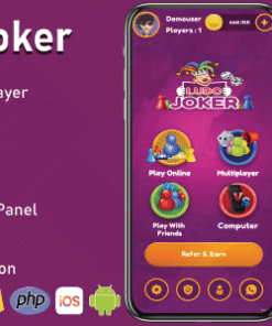 Ludo Joker With Online Multiplayers Real Money Game(Android + IOS)