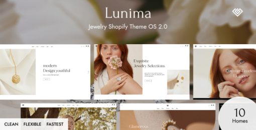 Lunima – Jewelry Shopify Theme OS 2.0