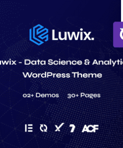 Luwix - Data Science & Analytics WordPress Theme