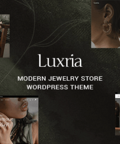 Luxria - Modern Jewelry Store WordPress Theme