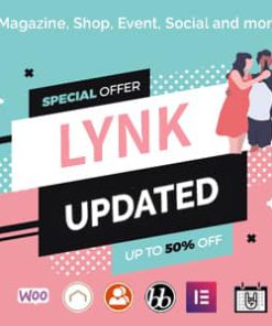 Lynk - Social Networking and Community WordPress Theme