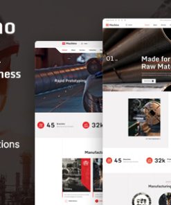 Machino - Factory & Industrial WordPress Theme