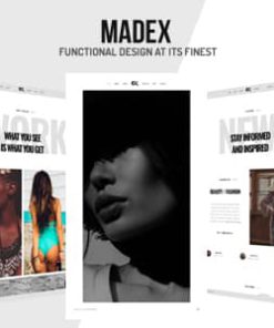 Madex - Creative Photography Portfolio Template