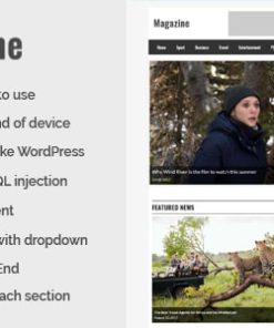 Magazine - Online News and Magazine CMS