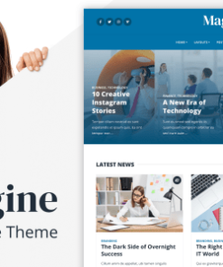 Magine - Business Blog WordPress Theme