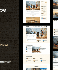 Maglobe - Magazine & News Elementor Template Kit