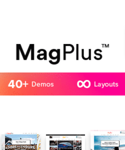 MagPlus - Blog, Magazine Elementor WordPress Theme