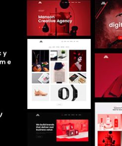 Manson - Creative Agency WordPress Theme