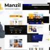 Manzil | Construction and Building  HubSpot Theme