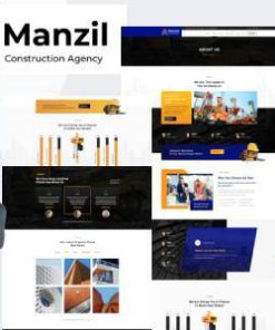 Manzil | Construction and Building  HubSpot Theme