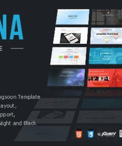 Marena - One Page Vertical / Horizontal Template