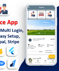 Mark Service App | Service At Home | Multi Payment Gateways Integrated | Complete Solution