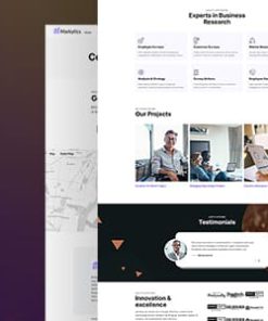 Markytics - Market research Services HubSpot Theme