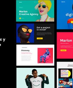 Marlon - Creative Agency Portfolio HTML Template