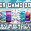Master Game Bundle 25 Complete Projects for Android Studio & Buildbox