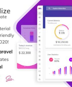 Materialize - HTML & Laravel Material Design Admin Template