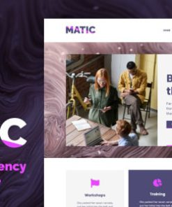 Matic - Professional Agency HubSpot Theme