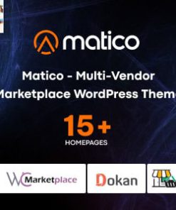 Matico - Multi Vendor Marketplace WordPress Theme