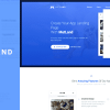 MatLand - WordPress App Landing Page