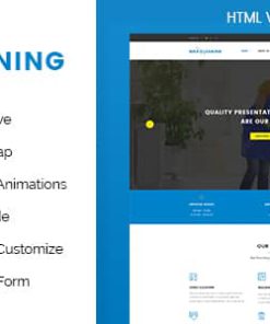 Max Clean - Cleaning Business HTML Template