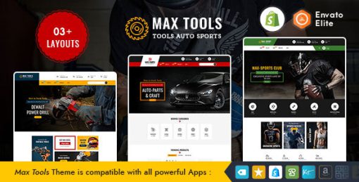 Max Tools - Shopify Multi-Purpose Responsive Theme