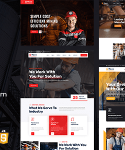 Mazo - Industry & Factory Bootstrap 5 HTML Template + RTL