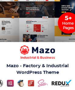 Mazo - Industry WordPress Theme