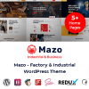 Mazo - Multipurpose Industry Factory WordPress Theme