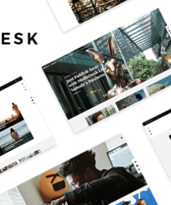 MediaDesk - Magazine WordPress Theme