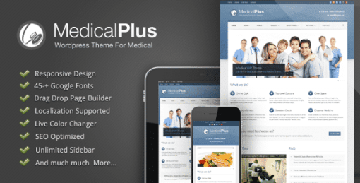 Medical Plus - Doctor / Health WordPress Theme