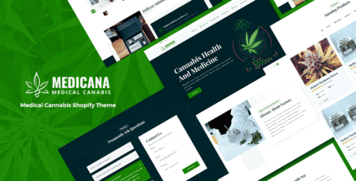 Medicana - Medical Cannabis Shopify Theme