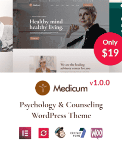 Medicum – Psychology & Counseling WordPress Theme