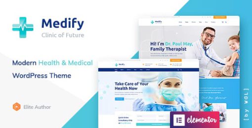 Medify - Health & Clinic WordPress Theme