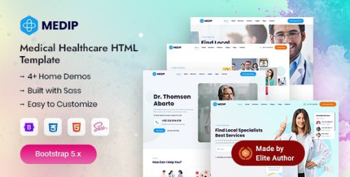 Medip - Doctors & Medical Health HTML Template