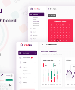Mediqu - Hospital Angular Admin Dashboard Template