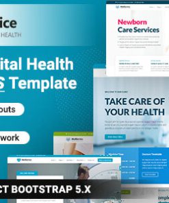 MedServices - Medical Hospital Health Clinic ReactJS Template