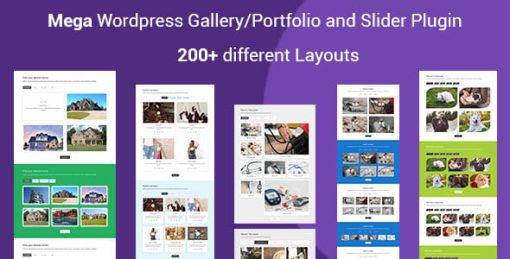 Mega Portfolio - Filterable Portfolio Gallery Responsive WordPress Plugin