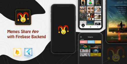 Meme Share App with Firebase Backend and Google AdMob